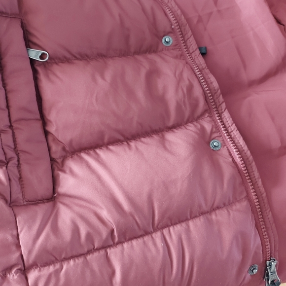 **SOLD** NWT Winter Coat, Down and Feather, Burgundy-Wine, Medium - Picture 11 of 12
